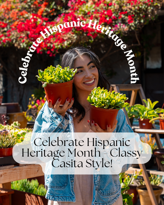 Celebrate Hispanic Heritage Month - Classy Casita Style!