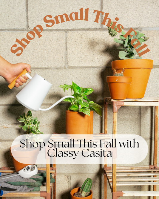 Shop Small This Fall with Classy Casita