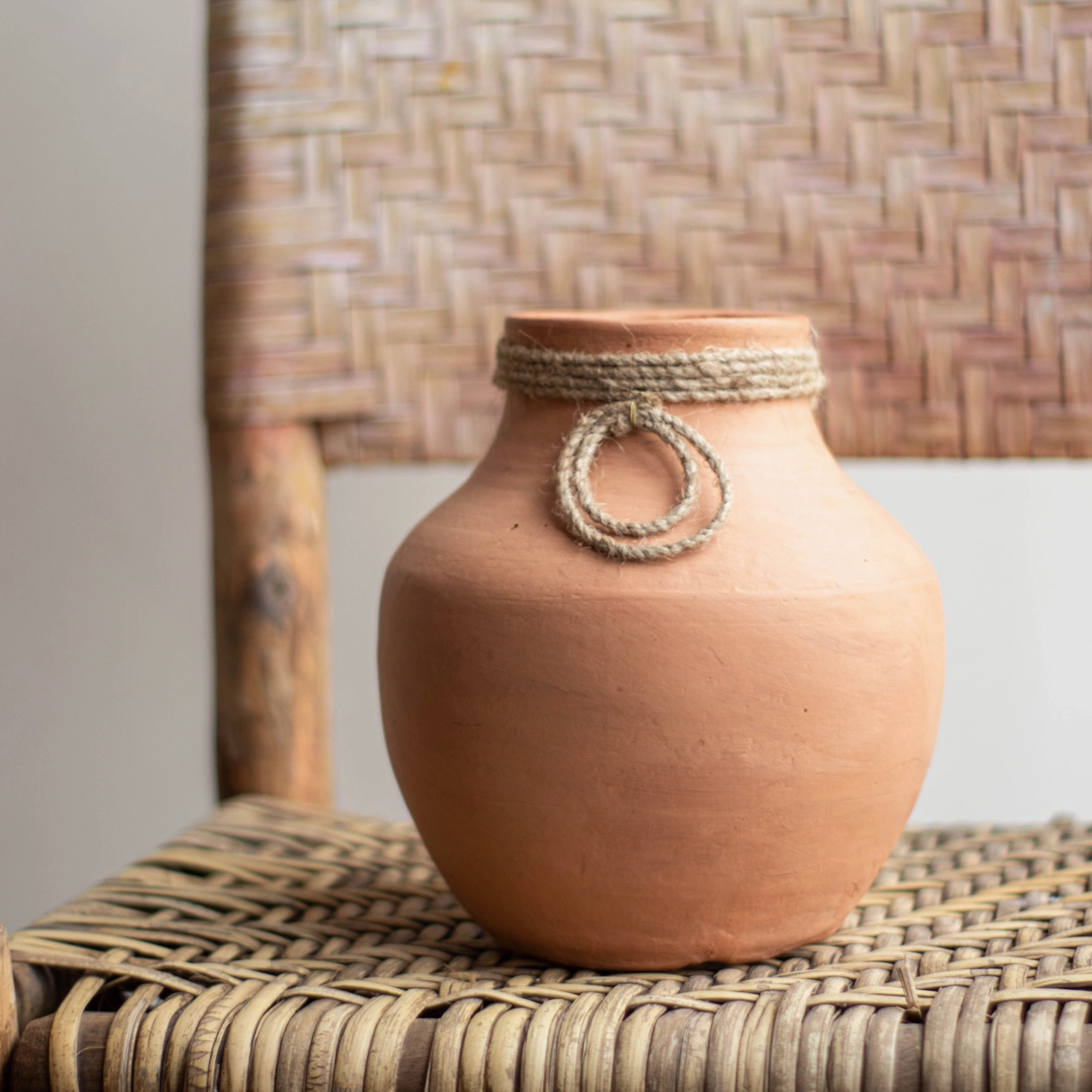 Ezekiel Terracotta Decorative Vase